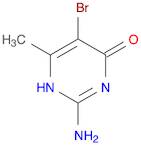 2-Amino-5-bromo-6-methylpyrimidin-4-ol