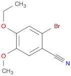 2-Bromo-4-ethoxy-5-methoxybenzonitrile