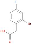 2-(2-Bromo-4-fluorophenyl)acetic acid
