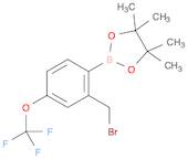 2-(2-(Bromomethyl)-4-(trifluoromethoxy)phenyl)-4,4,5,5-tetramethyl-1,3,2-dioxaborolane
