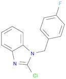 2-Chloro-1-(4-fluorobenzyl)-1H-benzo[d]imidazole