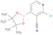 2-Chloro-4-(4,4,5,5-tetramethyl-1,3,2-dioxaborolan-2-yl)nicotinonitrile