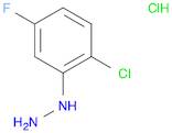 (2-Chloro-5-fluorophenyl)hydrazine hydrochloride