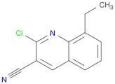 2-Chloro-3-cyano-8-ethylquinoline
