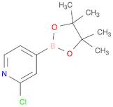 2-Chloro-4-(4,4,5,5-tetramethyl-1,3,2-dioxaborolan-2-yl)pyridine
