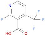2-Fluoro-4-(trifluoromethyl)pyridine-3-carboxylic acid