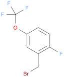 2-FLUORO-5-(TRIFLUOROMETHOXY)BENZYL BROMIDE