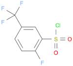 2-Fluoro-5-(trifluoromethyl)benzene-1-sulfonyl chloride