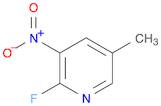 2-Fluoro-3-nitro-5-methylpyridine