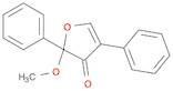 2-Methoxy-2,4-diphenylfuran-3(2H)-one