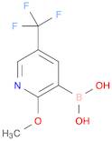 2-Methoxy-5-trifluoromethylpyridine-3-boronic acid
