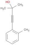 2-Methyl-4-(o-tolyl)but-3-yn-2-ol