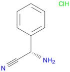 Benzeneacetonitrile, a-amino-, monohydrochloride