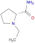 2-Pyrrolidinecarboxamide,1-ethyl-,(2R)-(9CI)