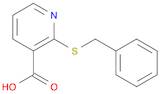 2-(Benzylthio)nicotinic acid