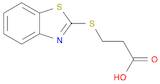 3-(Benzo[d]thiazol-2-ylthio)propanoic acid