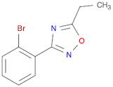 3-(2-BROMOPHENYL)-5-ETHYL-1,2,4-OXADIAZOLE