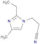 3-(2-Ethyl-4-methyl-1H-imidazol-1-yl)propanenitrile