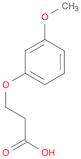 3-(3-Methoxyphenoxy)propanoic acid