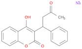3-(A-ACETONYLBENZYL)-4-HYDROXYCOUMARIN, SODIUM CLAT