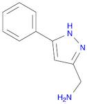 (5-Phenyl-1H-pyrazol-3-yl)methanamine