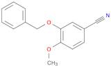3-(BENZYLOXY)-4-METHOXYBENZONITRILE