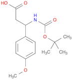 3-{[(tert-butoxy)carbonyl]amino}-3-(4-methoxyphenyl)propanoic acid
