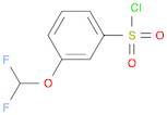 3-(Difluoromethoxy)benzene-1-sulfonyl chloride