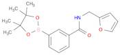N-(Furan-2-ylmethyl)-3-(4,4,5,5-tetramethyl-1,3,2-dioxaborolan-2-yl)benzamide