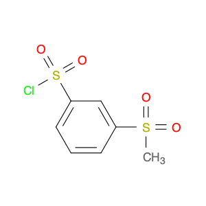 3-(Methylsulfonyl)benzenesulfonyl Chloride