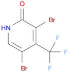 3,5-Dibromo-4-(trifluoromethyl)pyridin-2-ol