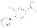 1-(3-Fluoro-4-(1H-imidazol-1-yl)phenyl)ethanone