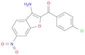 3-Amino-2-(4-chlorobenzoyl)-6-nitrobenzofuran