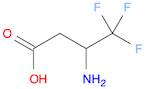 3-Amino-4,4,4-trifluorobutanoic acid
