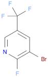 3-BROMO-2-FLUORO-5-(TRIFLUOROMETHYL)PYRIDINE