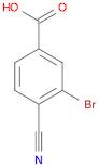 3-Bromo-4-cyanobenzoic acid