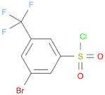 3-Bromo-5-(trifluoromethyl)benzene-1-sulfonyl chloride