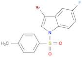3-Bromo-5-fluoro-1-(p-toluenesulfonyl)indole