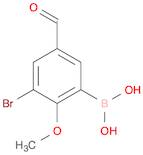 3-BroMo-5-forMyl-2-Methoxyphenylboronic acid