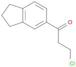 3-Chloro-1-(2,3-dihydro-1H-inden-5-yl)propan-1-one