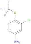 3-Chloro-4-((trifluoromethyl)thio)aniline