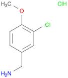 (3-Chloro-4-methoxyphenyl)methanamine hydrochloride
