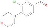 3-Chloro-4-morpholinobenzaldehyde