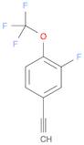 3-Fluoro-4-(trifluoromethoxy)phenylacetylene