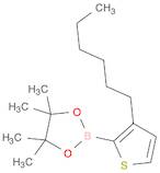 2-(3-Hexylthiophen-2-yl)-4,4,5,5-tetramethyl-1,3,2-dioxaborolane