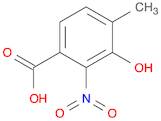 3-Hydroxy-4-methyl-2-nitrobenzoic acid