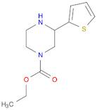 3-THIOPHEN-2-YL-PIPERAZINE-1-CARBOXYLIC ACID ETHYL ESTER