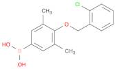 (4-((2-Chlorobenzyl)oxy)-3,5-dimethylphenyl)boronic acid