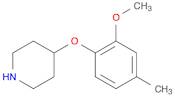 4-(2-Methoxy-4-methylphenoxy)piperidine