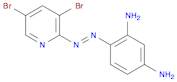 4-((3,5-Dibromopyridin-2-yl)diazenyl)benzene-1,3-diamine